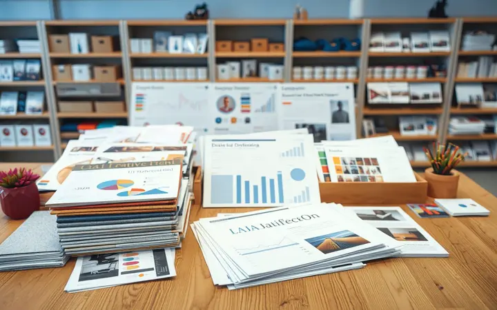 设计案例集和材料样板,展示公司项目经验