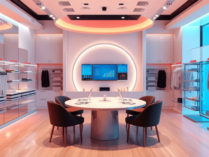 服装店改造设计方案效果图